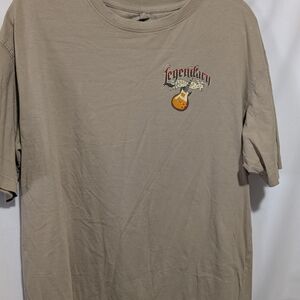 Tan Short Sleeve Men's Tee